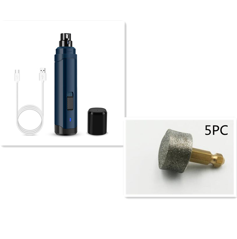 Pet Nail Grinder – Quiet Electric Trimmer for Dogs, Cats & Small Animals