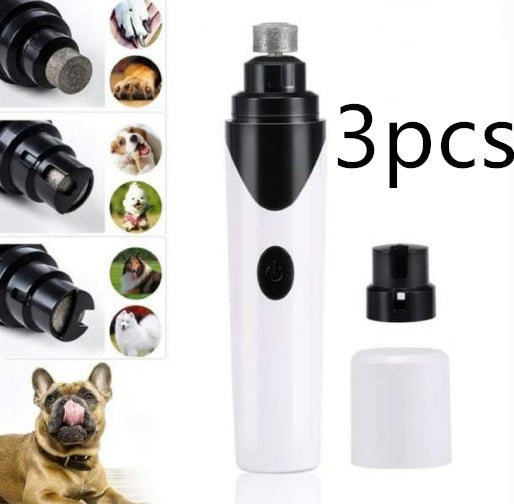 Pet Nail Grinder – Quiet Electric Trimmer for Dogs, Cats & Small Animals