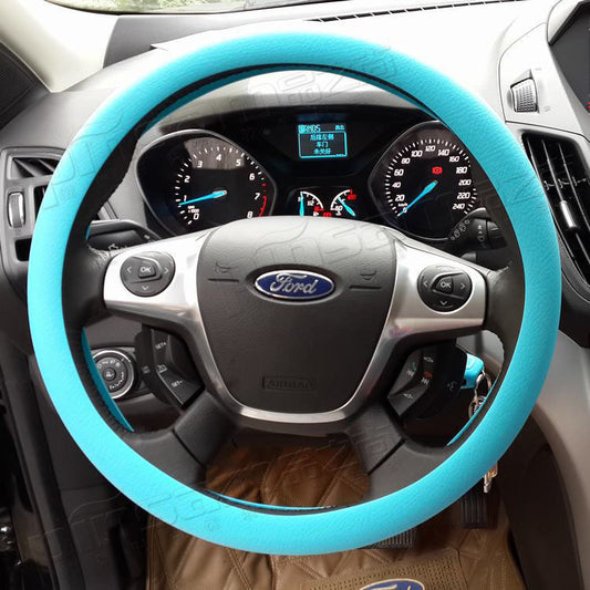 Car silicone steering wheel cover