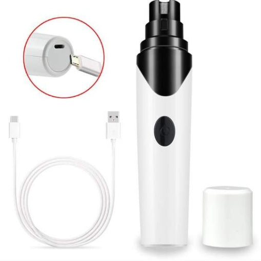 Pet Nail Grinder – Quiet Electric Trimmer for Dogs, Cats & Small Animals