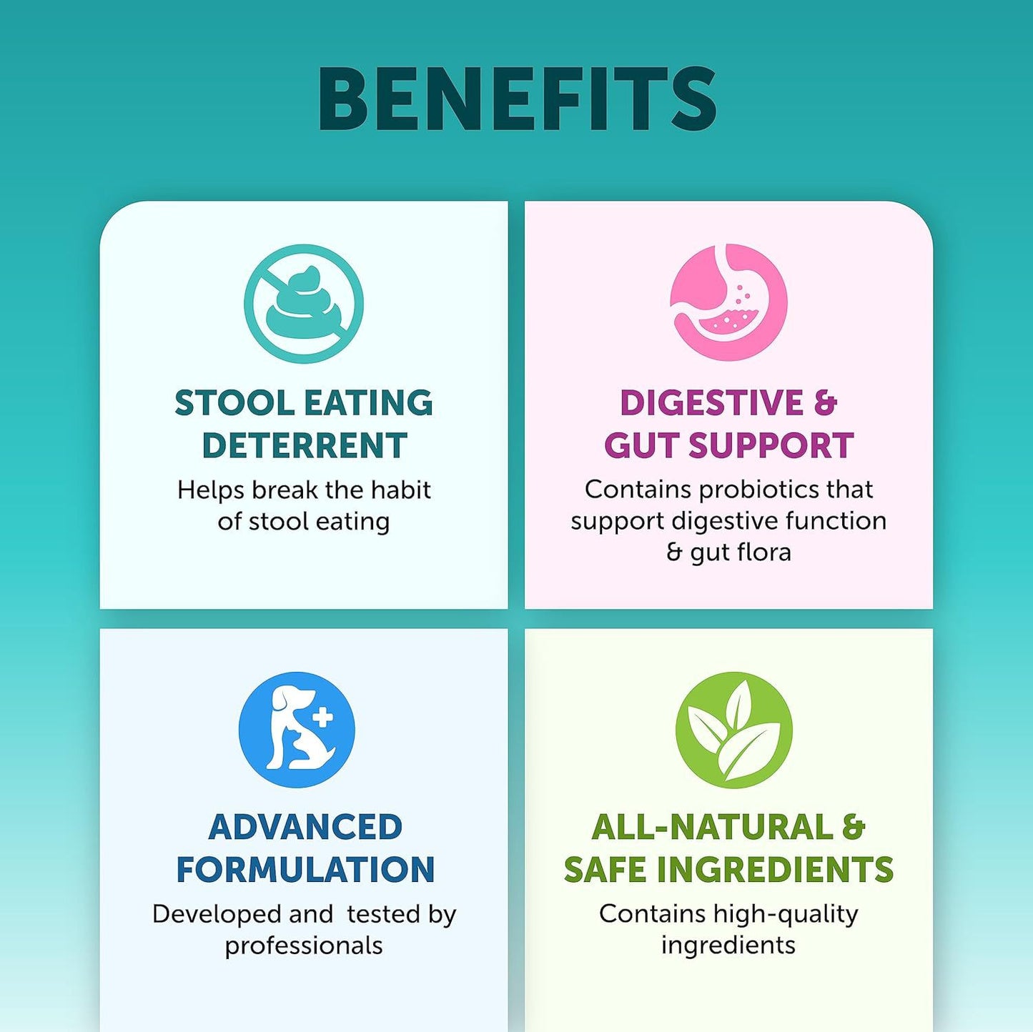 Dog Probiotic Chewable Tablets – Gut Health Support for Pets (180 Tablets, Pumpkin Flavor)