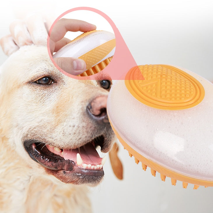 2-in-1 Pet Bath & Massage Brush — Bath Time, But Make It Fun