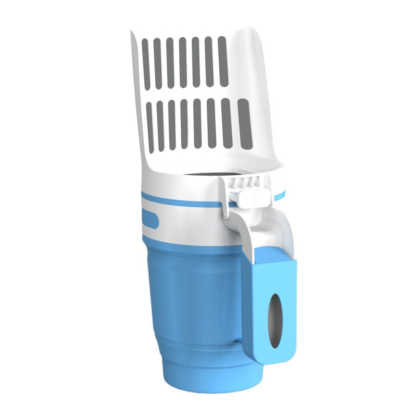 2-in-1 Cat Litter Scoop with Refill Bags | Self-Cleaning Waste Bin System