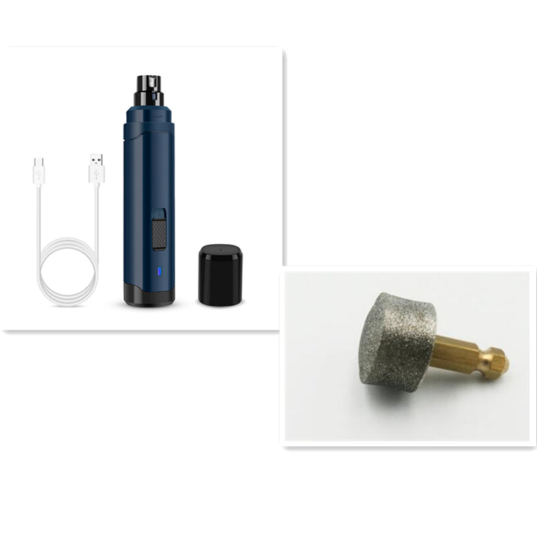 Pet Nail Grinder – Quiet Electric Trimmer for Dogs, Cats & Small Animals