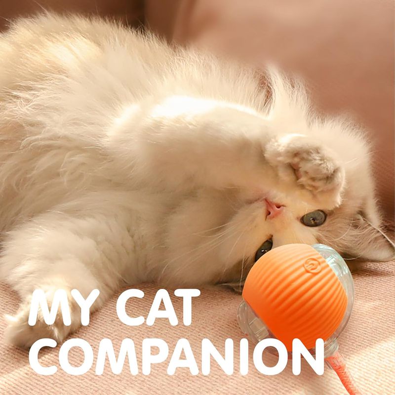 Smart Interactive Rolling Ball for Cats & Dogs