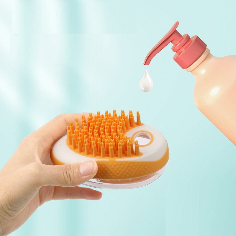2-in-1 Pet Bath & Massage Brush — Bath Time, But Make It Fun