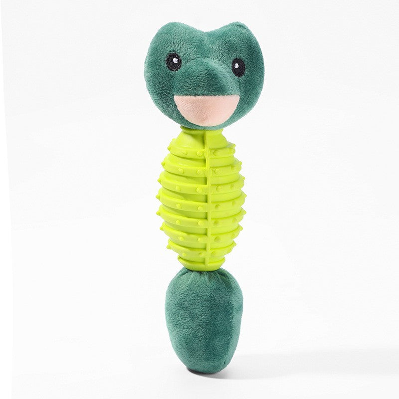 Plush Animal Pet Toy – Squeaky & Bite-Resistant